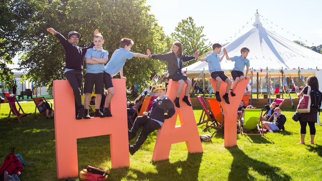 Hay Festival's Free Programme for Schools – inspiration for all ages