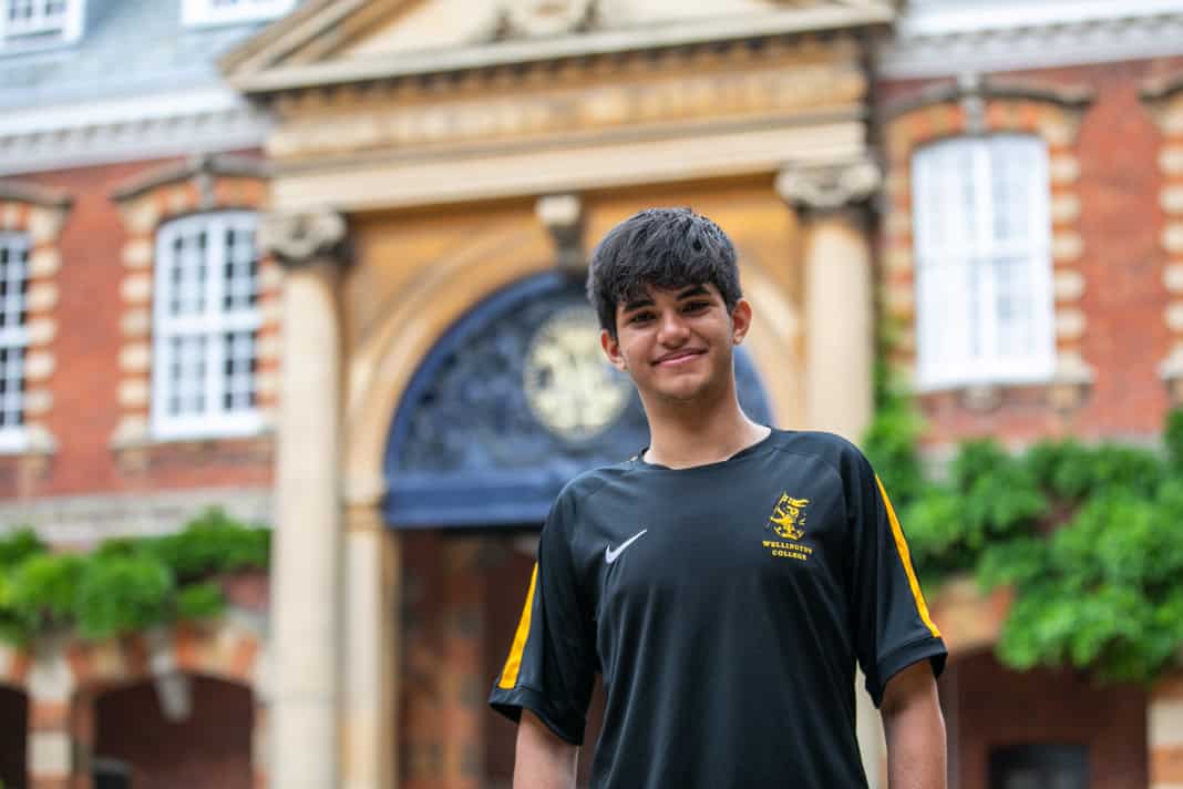 Wellington College student wins a Diana Award