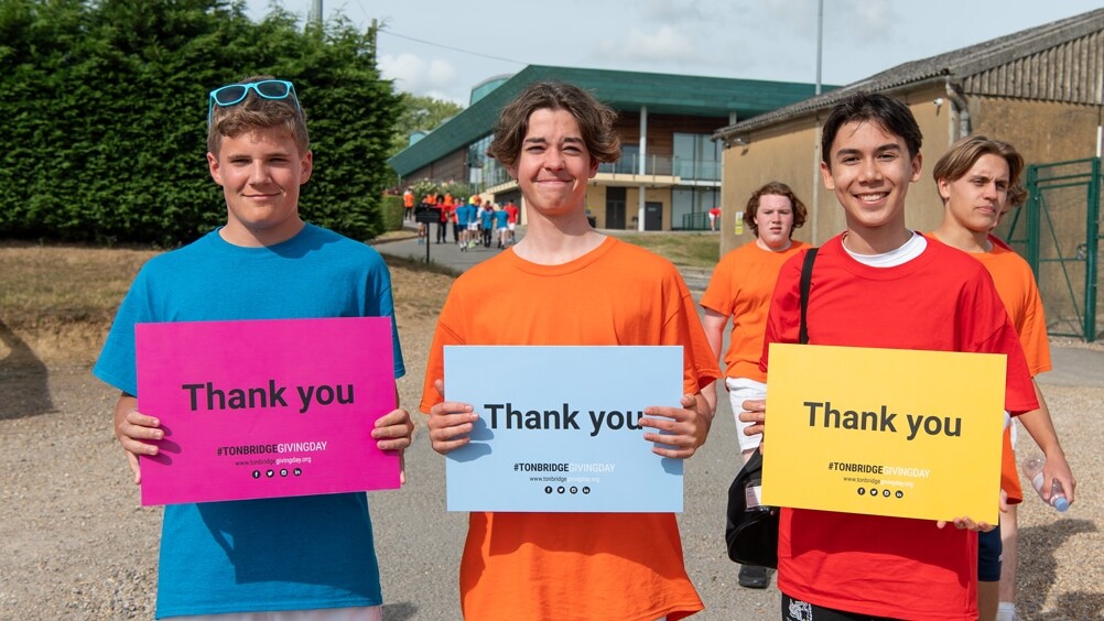Tonbridge School giving record