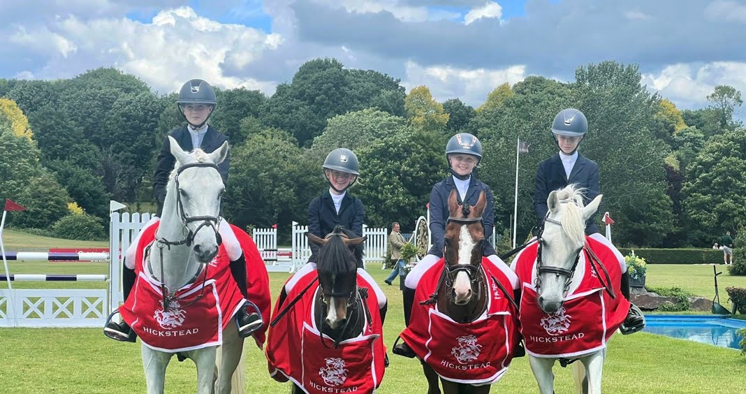 Cottesmore fielded a star team of riders at the National Schools Jumping Championships at Hickstead