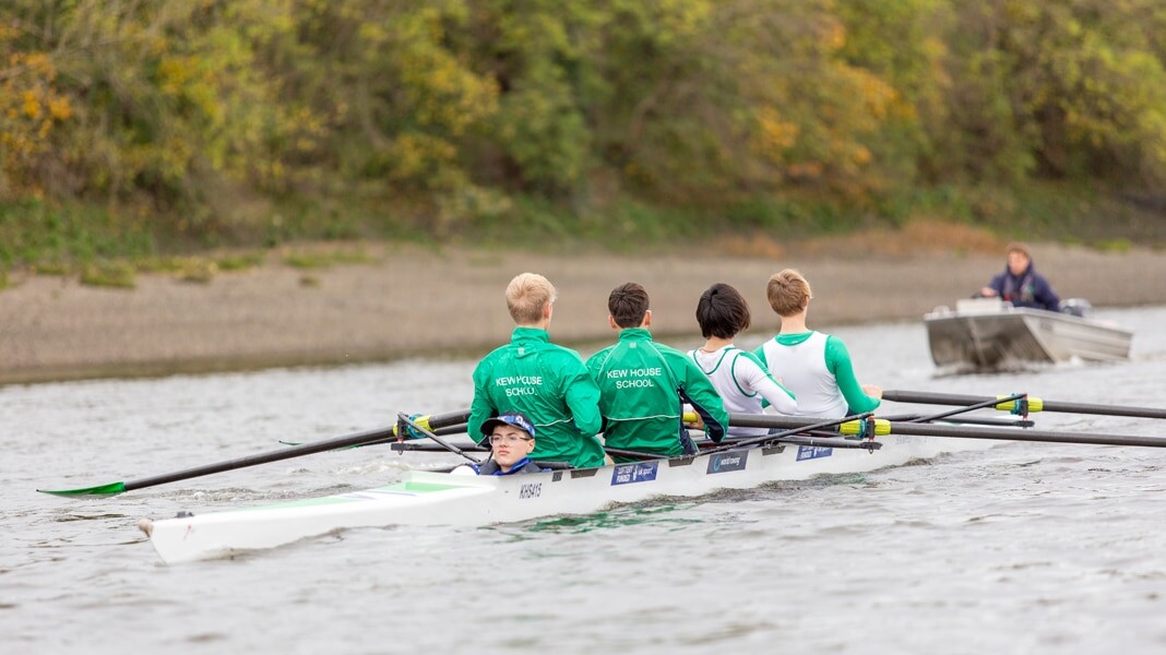 Why Kew House School is rowing for gold