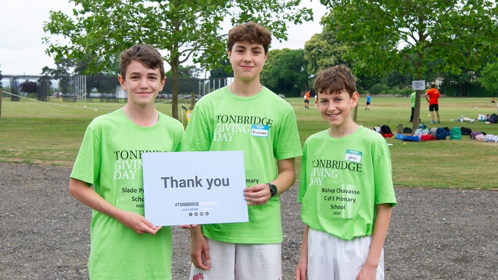 Tonbridge School's Giving Day success