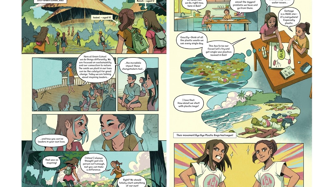 Drawing on hope: a graphic novel on conservation
