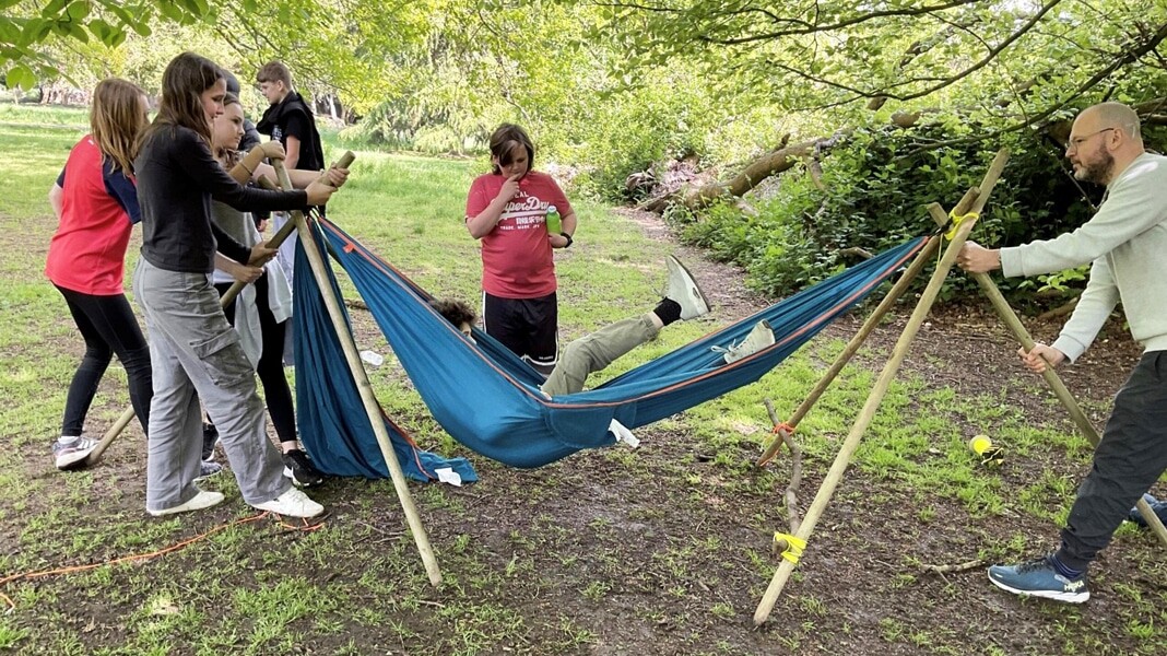 International School of London seniors go back to forest school
