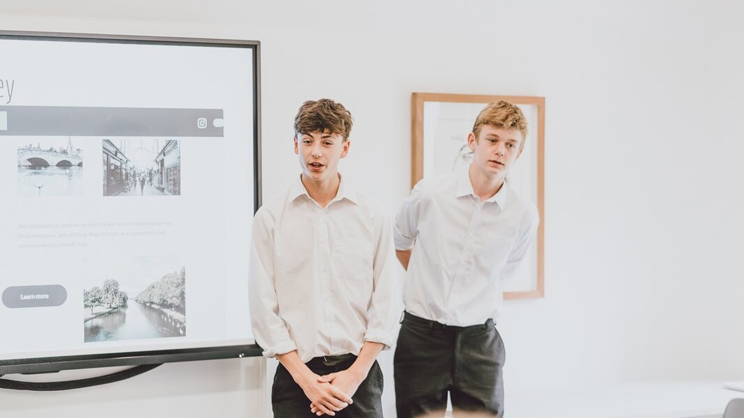 Bedford School on tomorrow's entrepreneurs