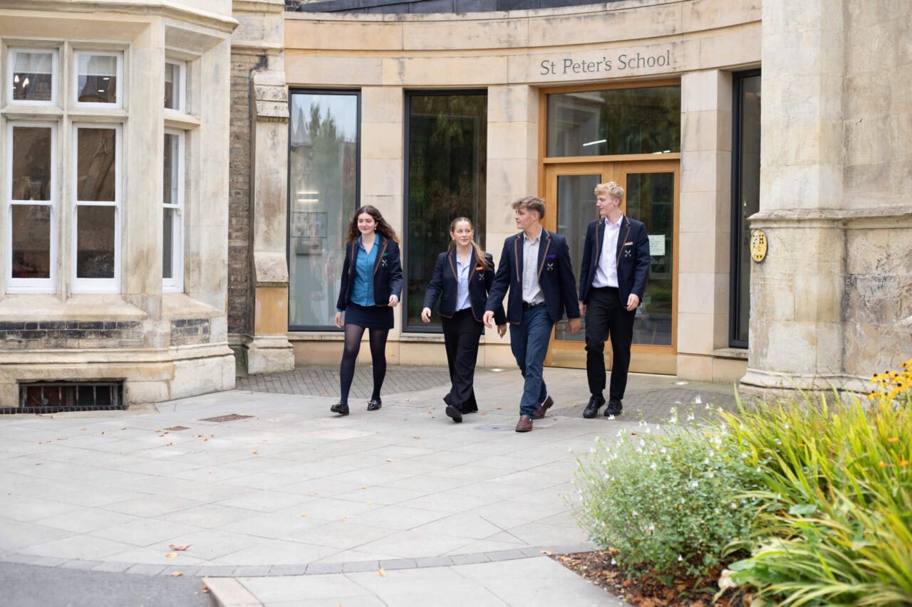 Image supplied by St Peter's York Best boarding schools