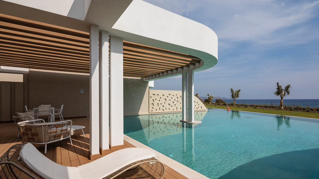 Rooms with a view at Mayia Exclusive Resort & Spa