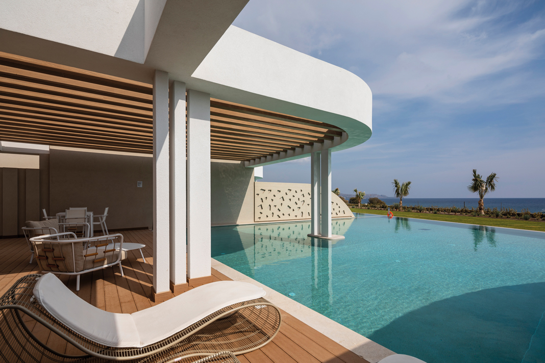 Rooms with a view at Mayia Exclusive Resort & Spa