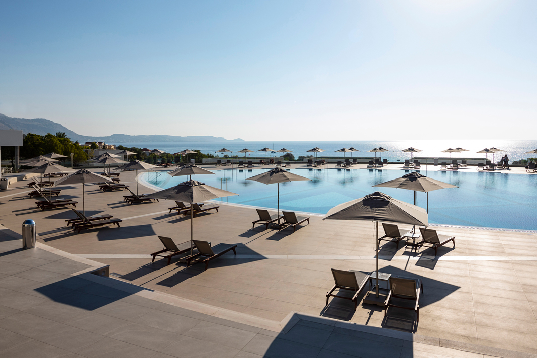 Rooms with a view at Mayia Exclusive Resort & Spa