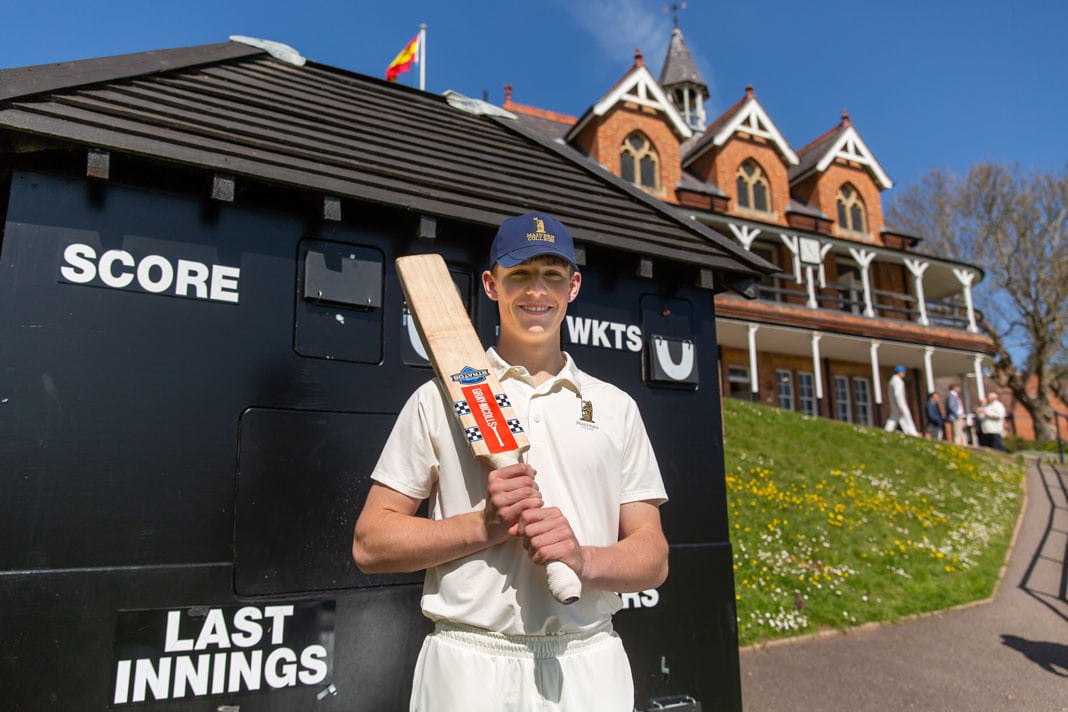 Malvern College cricketer goes pro