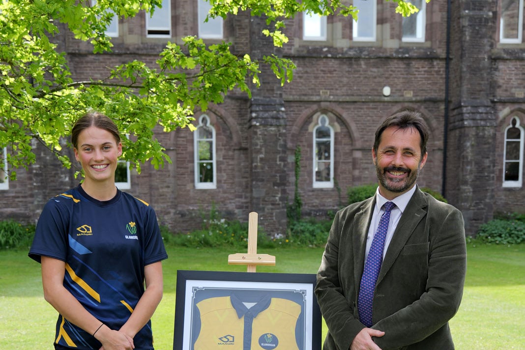 Christ College Brecon celebrates a cricketer's return