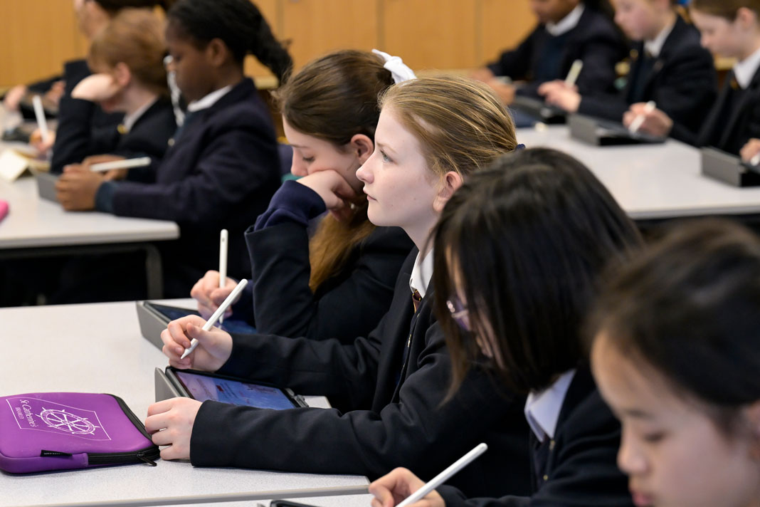St Catherine's, Bramley on education for good