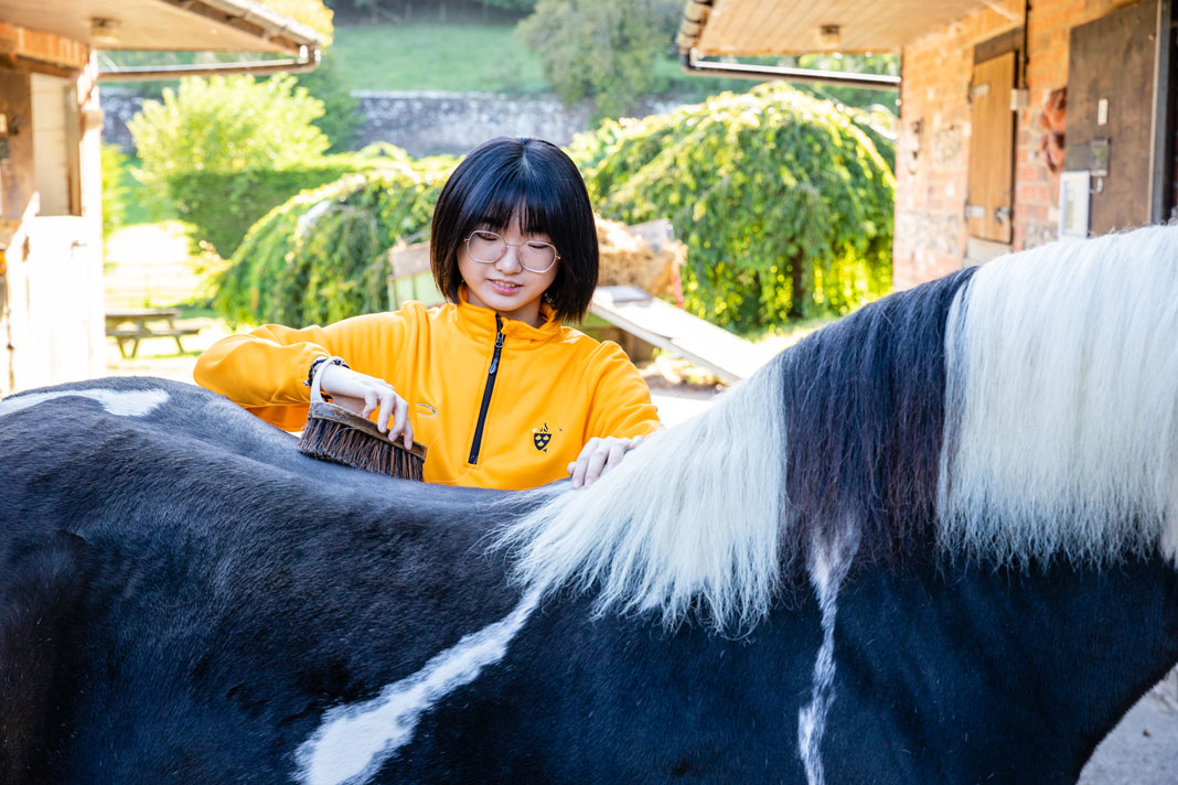 Milton Abbey School's farming folk