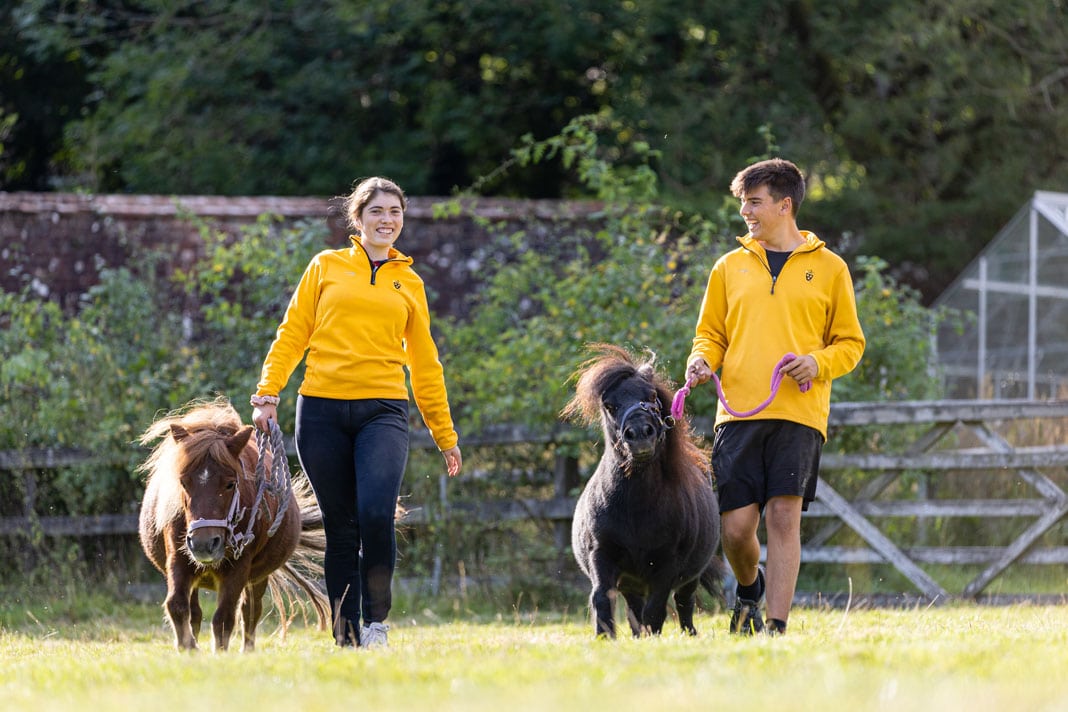 Milton Abbey School's farming folk