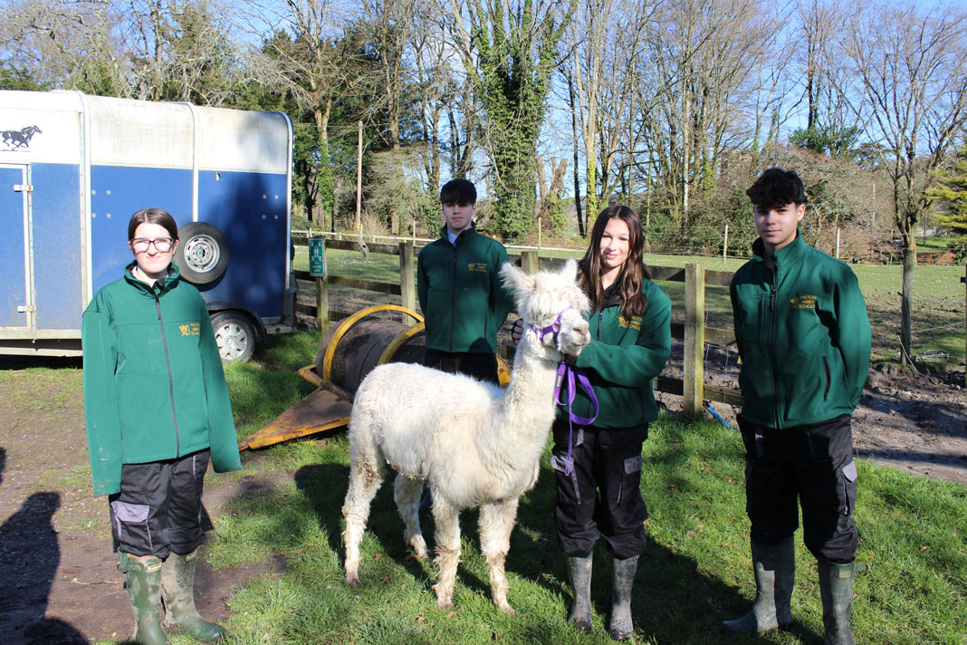 Milton Abbey School's farming folk